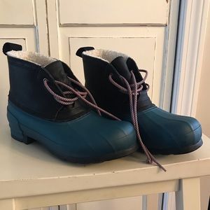 Hunter Boots-lined ankle boots size 9 WARM